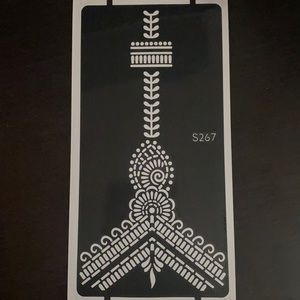 COPY - Henna Stencil #S267